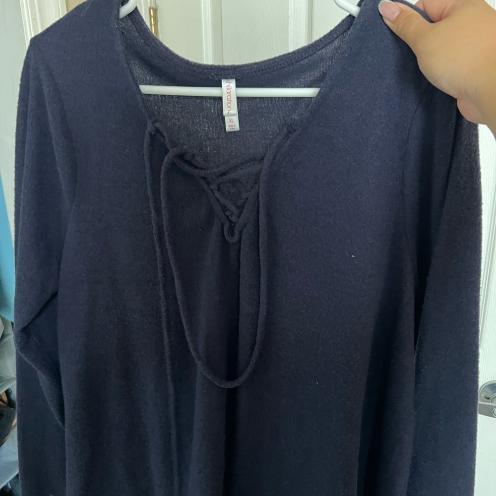 Navy Blue Long Sleeve